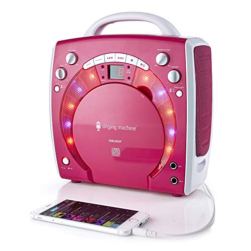 Singing Machine Leitor de karaokê CDG SML-283P