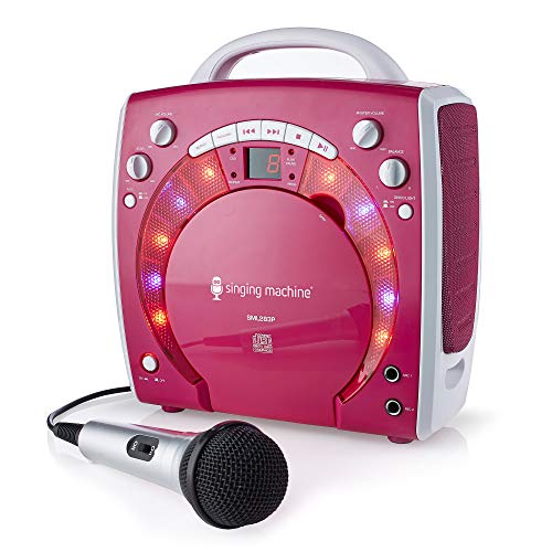 Singing Machine Leitor de karaokê CDG SML-283P