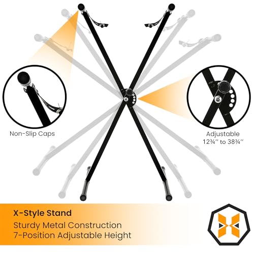 Hamzer Teclado eletrônico de música de órgão elétrico de piano com 61 teclas com suporte, microfone e folha de adesivos - preto