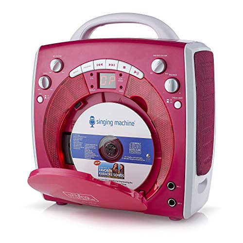 Singing Machine Leitor de karaokê CDG SML-283P