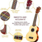 Everjoys Ukulele Soprano Pacote para iniciantes - 53 cm com cordão arco-íris bolsa de aula online gratuita para afinador digital, kit tudo em um