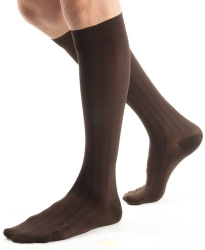 Mediven for Men 15-20 mmHg Closed Toe Calf High Compression Socks