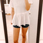 Peplum Tee