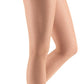 mediven sheer & soft, 8-15 mmHg, Thigh High w/ Lace Silicone Top, Closed Toe