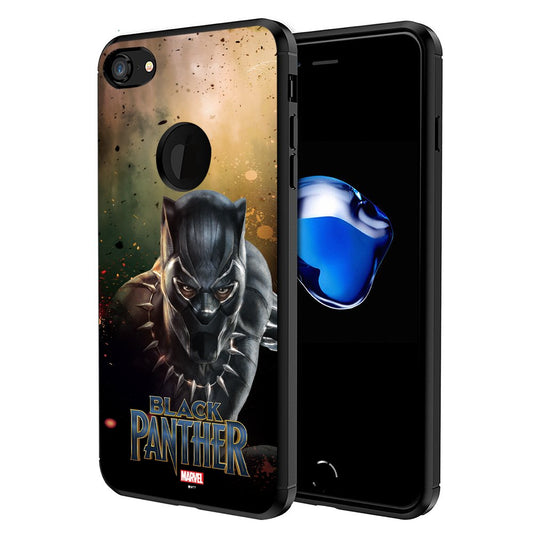 MTT Black Panther Infinity War Officially Licensed Armor Back Case Cover for Apple iPhone 8 & 7 (Design 243)