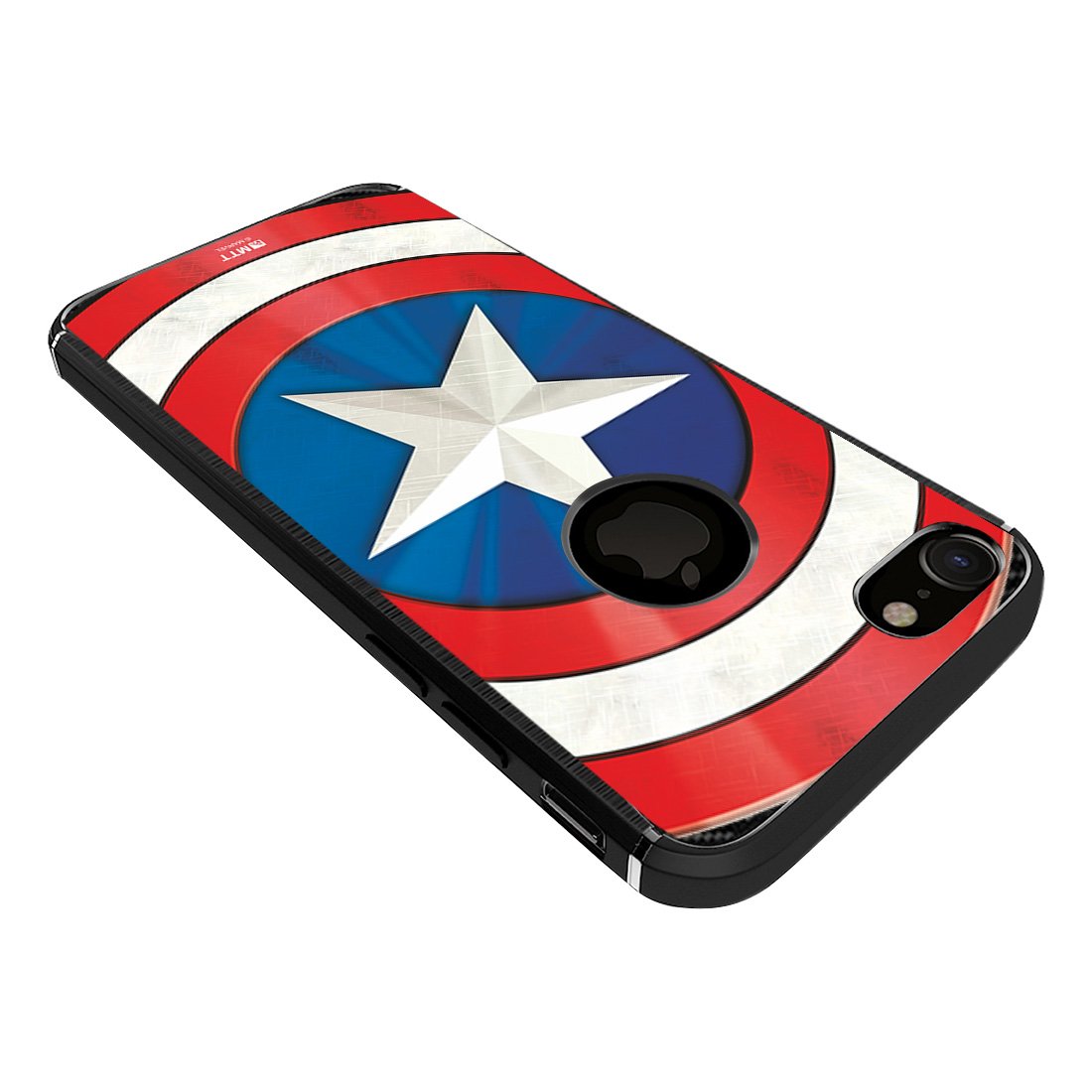 MTT Marvel Captain America Officially Licensed Tough Armor Back Case Cover for Apple iPhone 8 & 7 (Design 74)