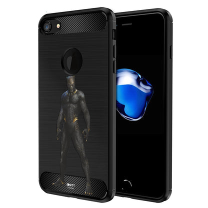 MTT Marvel Black Panther Officially Licensed Tough Armor Back Case Cover for Apple iPhone 8 & 7 (D227)