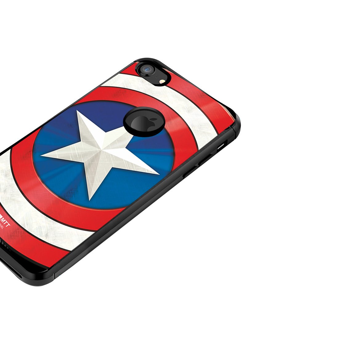 MTT Marvel Captain America Officially Licensed Tough Armor Back Case Cover for Apple iPhone 8 & 7 (Design 74)