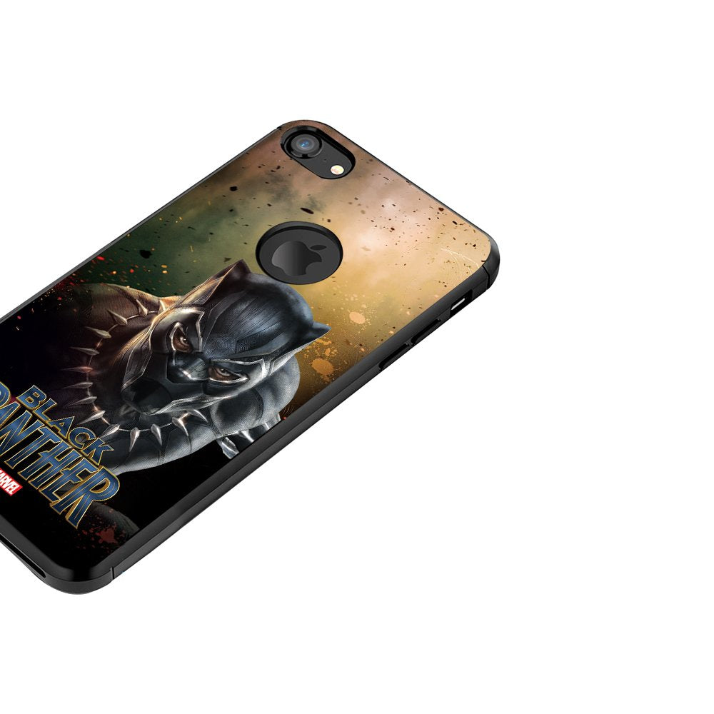 MTT Black Panther Infinity War Officially Licensed Armor Back Case Cover for Apple iPhone 8 & 7 (Design 243)