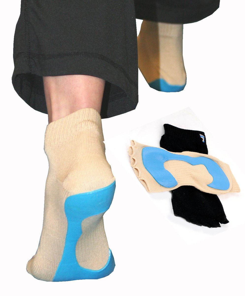 Yoga Socks in Beige (1 Pair )