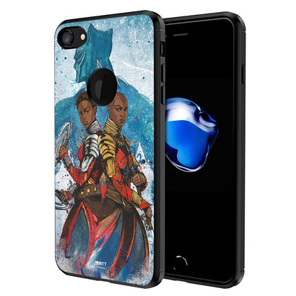 MTT Marvel Black Panther Officially Licensed Tough Armor Back Case Cover for Apple iPhone 8 & 7 (D220)