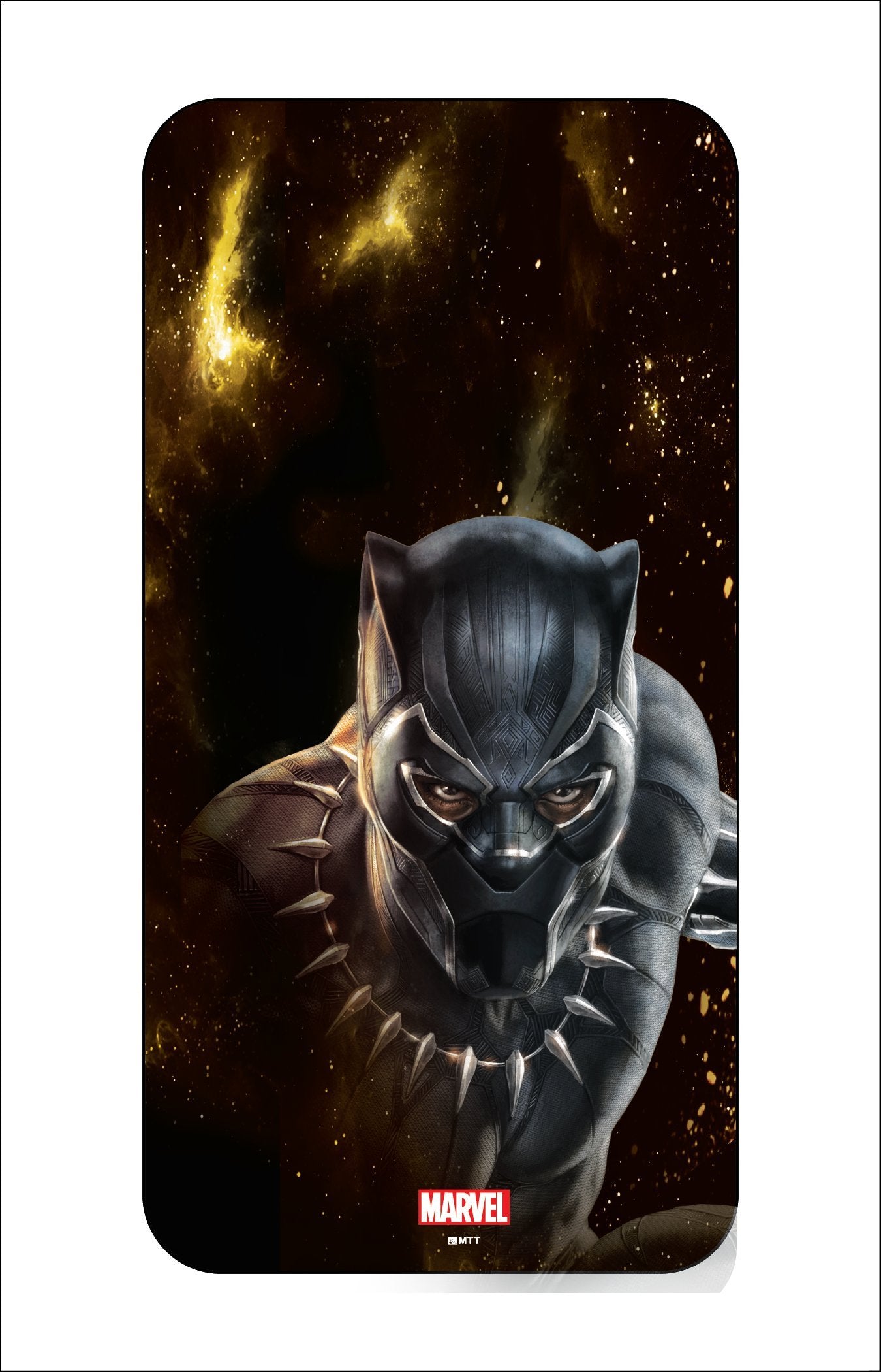 MTT Black Panther Infinity War Officially Licensed Armor Back Case Cover for Apple iPhone 8 & 7 (Design 240)