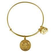 Women's Alex and Ani Gold Texas Rangers Bracelet